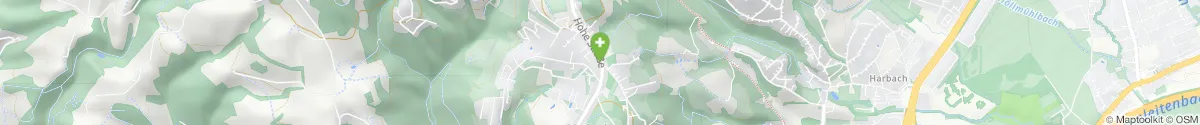Kartendarstellung des Standorts für Apotheke am Berg in 4040 Gramastetten